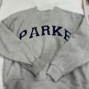 Gray Parke Logo Sweatshirt